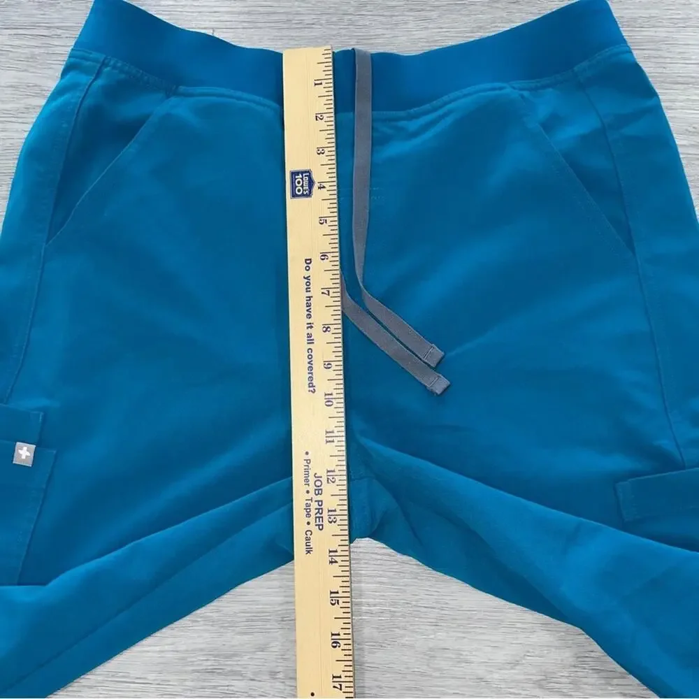 FIGS Axim Cargo Scrub Pant Men’s Medium Blue T2001 Technical Collection